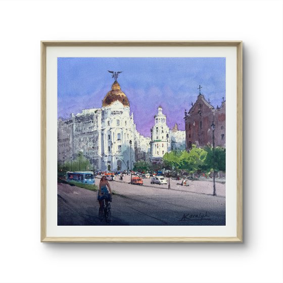 Morning Light on Gran Vía