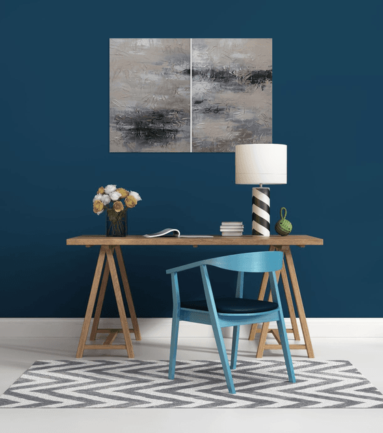 Horizon (diptych)
