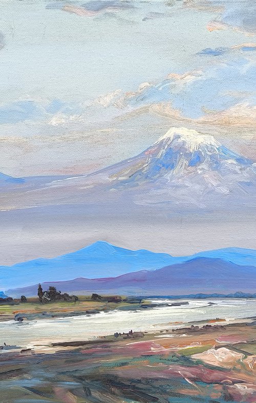 Araks and Ararat by Mexak Xazaryan