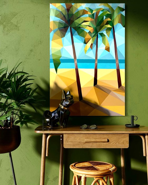 SEA, PALMS, BEACH