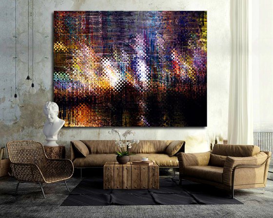 Ciudades abstractas XXII/XL large original artwork