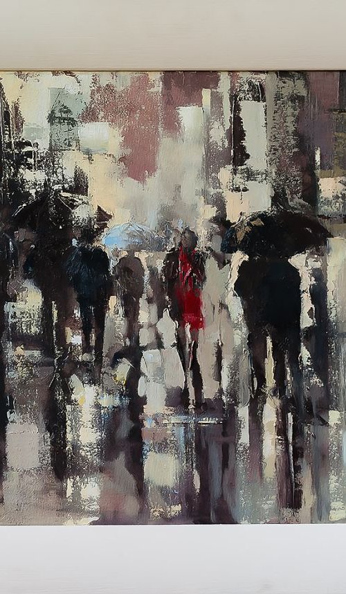 'London Street' by Ewa Czarniecka