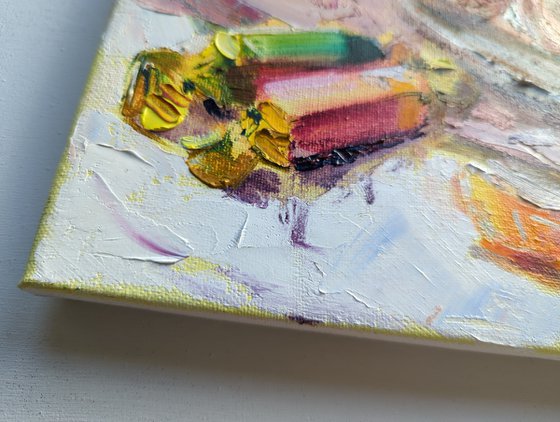 Tangerines and candies