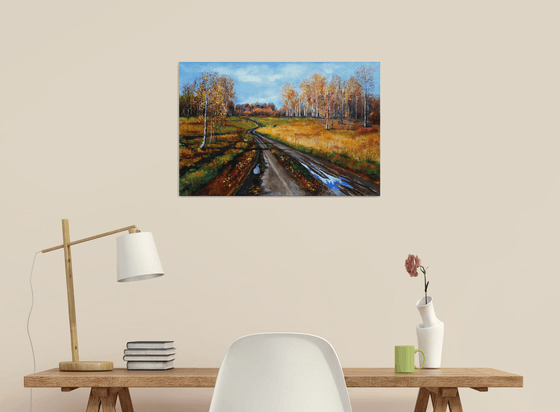 Landscape Farewell to Summer