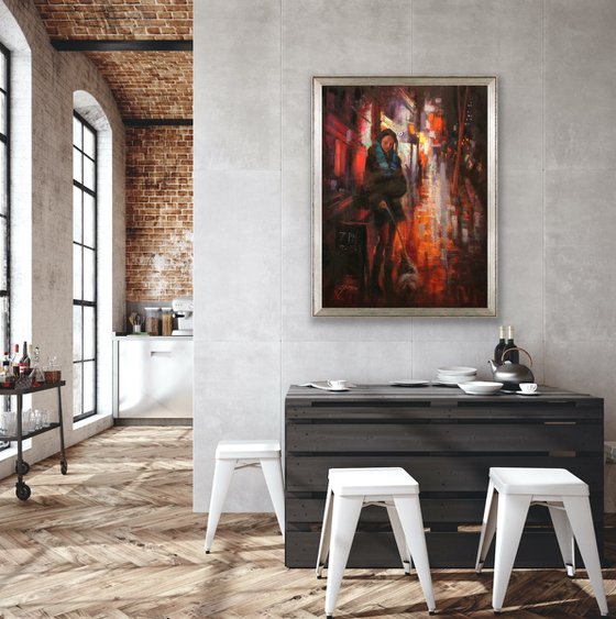 Evening Walk in Soho