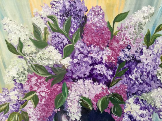Lilac . Beauty of spring. Best gift idea .