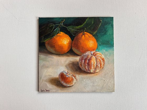 Tangerines fruit still life