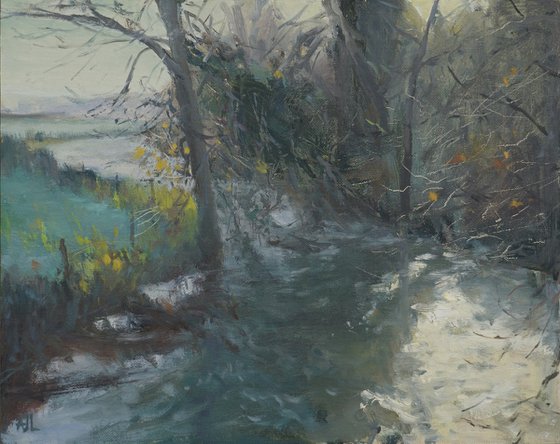 Frosty Morning, River Windrush