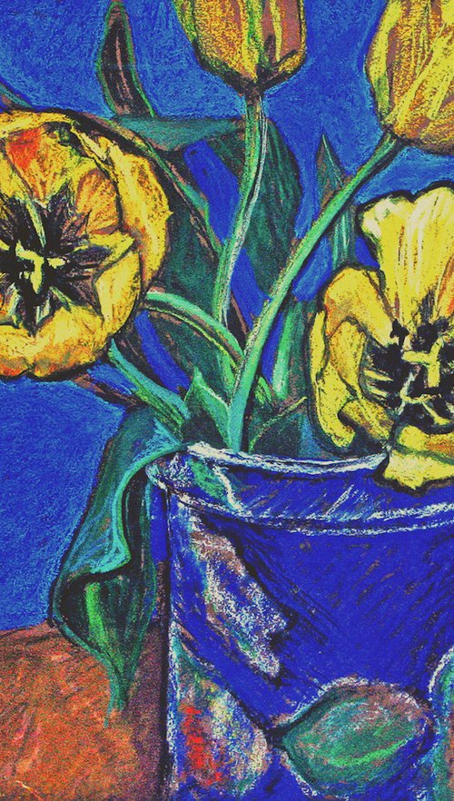 Yellow Tulips by Patricia Clements