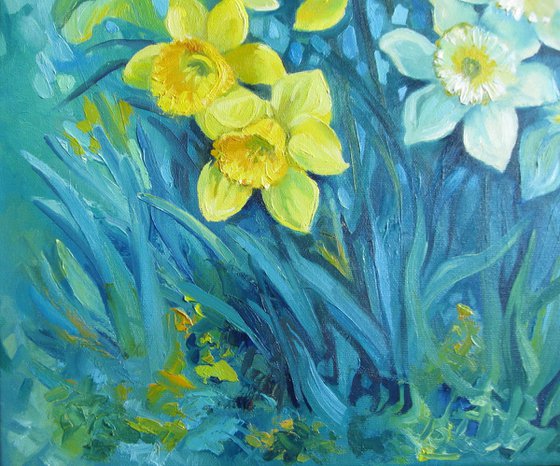 Spring of daffodils