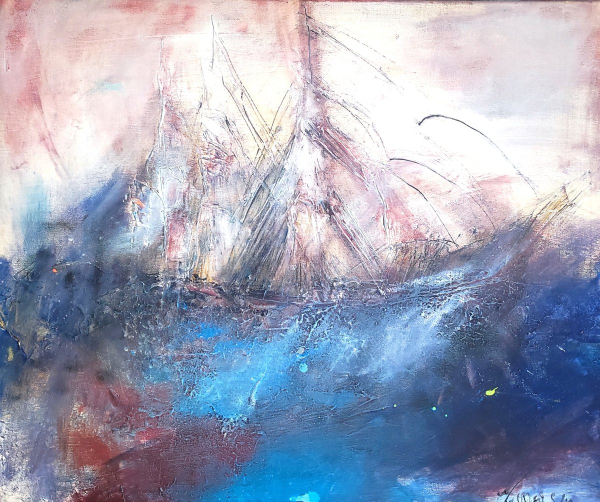 In The Mood By Beata Harasim, 24 X 20, Artwork For Sale On Artfinder