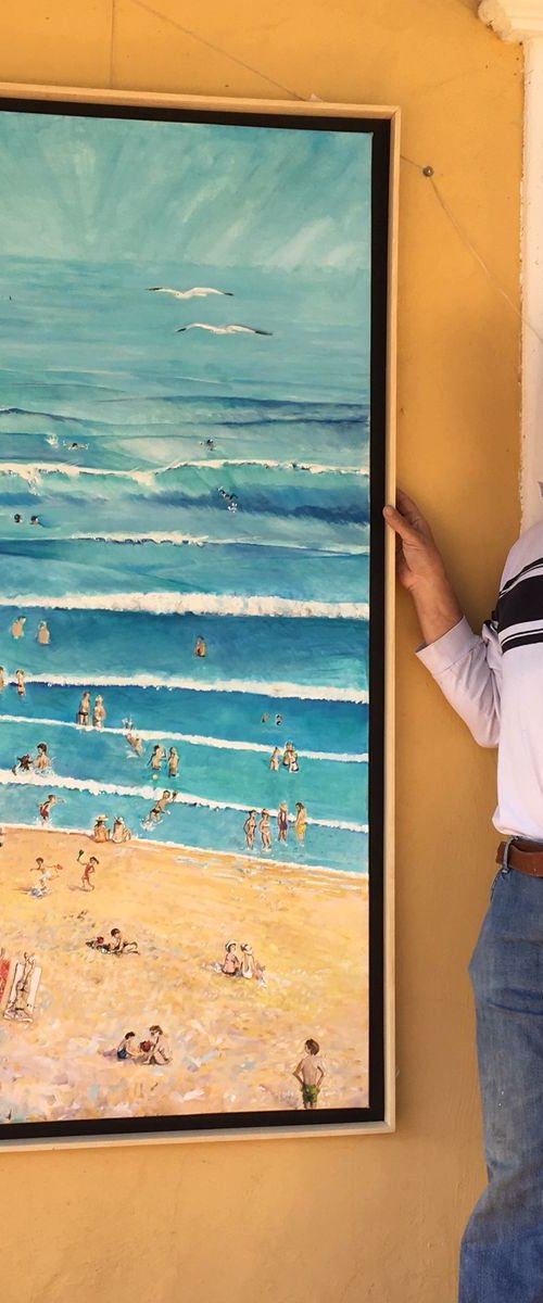 Beach Big-Time (Temps Fort de Plage) by Chris Walker