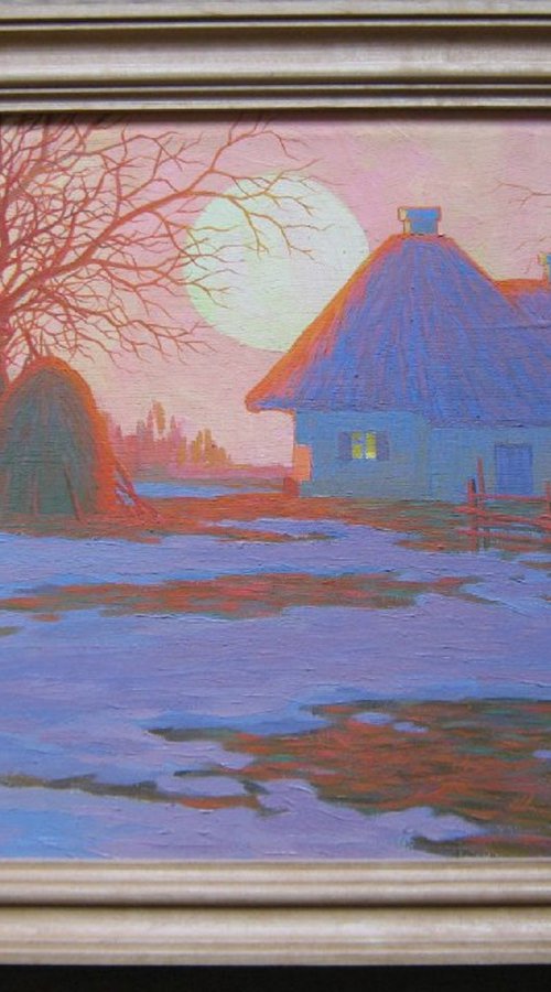 Evening landscape by Valeriy Savenets-1