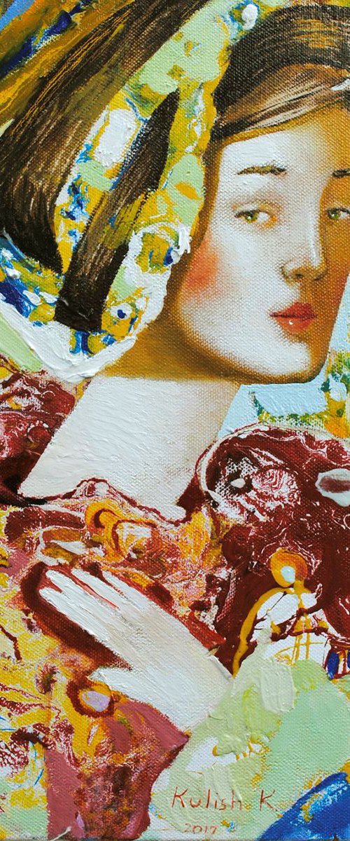 original oil painting by Kate Kulish