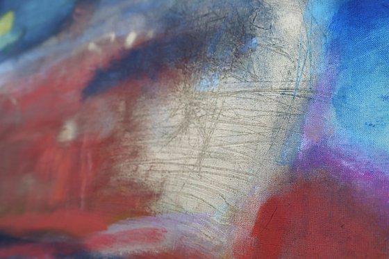 composition with gold and orange