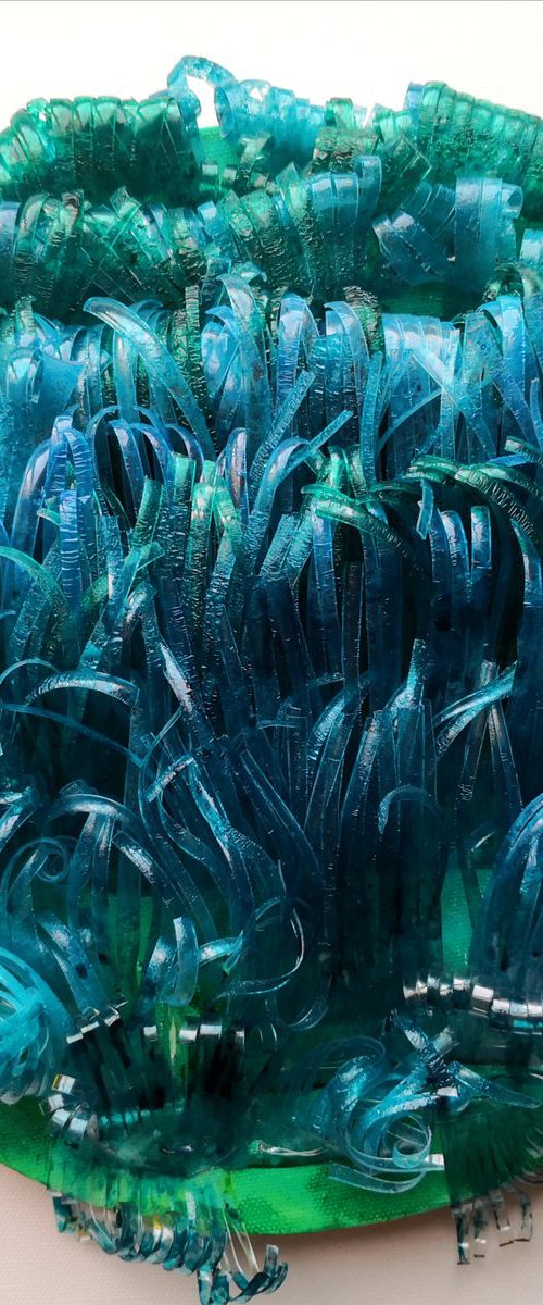 Final glow - Blue by Swapna Namboodiri