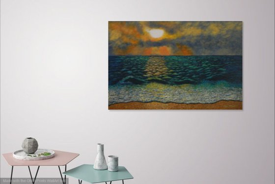 Majestic Morning - large impressionist seascape