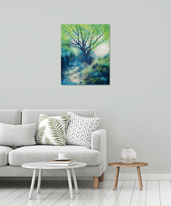 Light Through Summer Trees