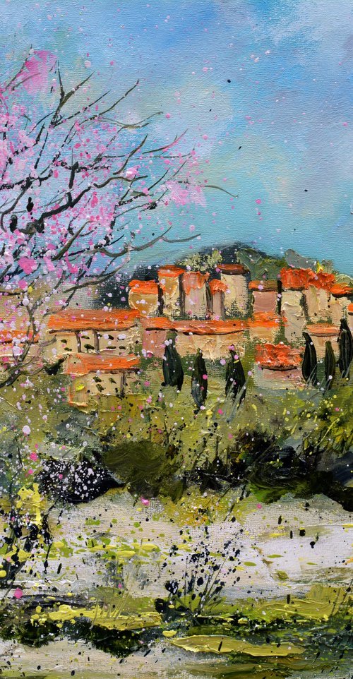 Spring  in Provence 5423 by Pol Henry Ledent