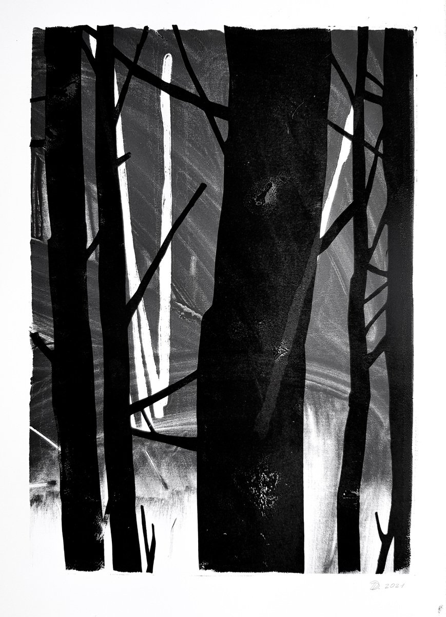 Rhythms of the Forest. No.13 by Daria Dubrovskaya