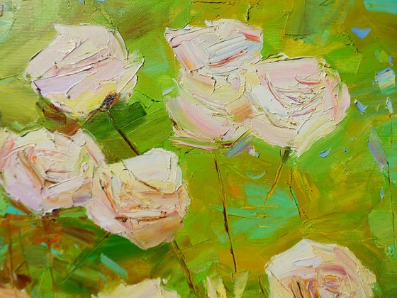 "Cascading roses "