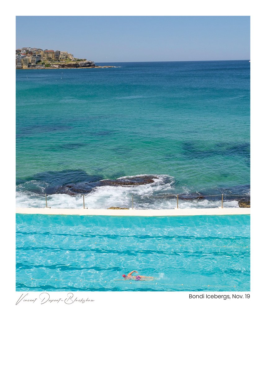 Bondi Icebergs, Nov. 19 by Vincent Dupont-Blackshaw