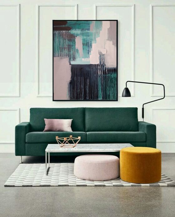 Abstraction We are enternity, original, 80×100 cm, Free shipping