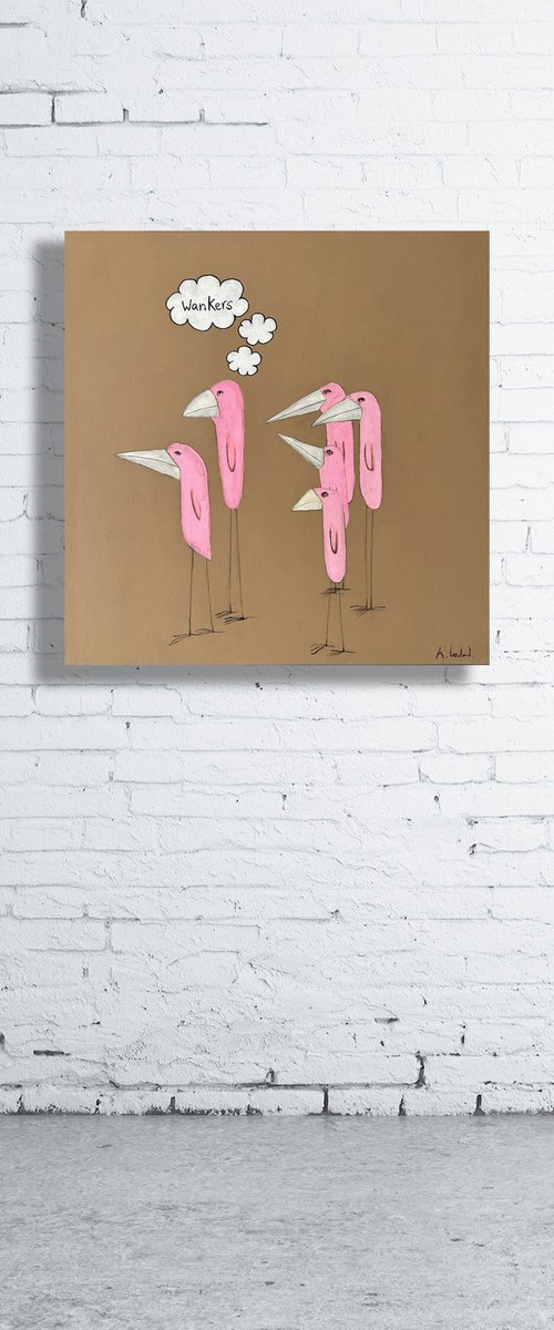 Pink Wankers by Anna Lockwood