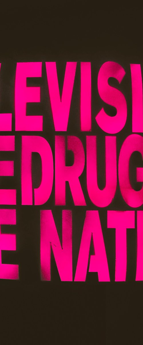 Drug Of The Nation (Fluorescent Pink) by Dex