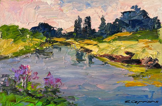 Lilacs Grow by the River