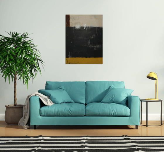 Belonging To Time Minimalist Painting