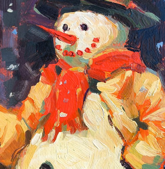 The Cheerful Snowman