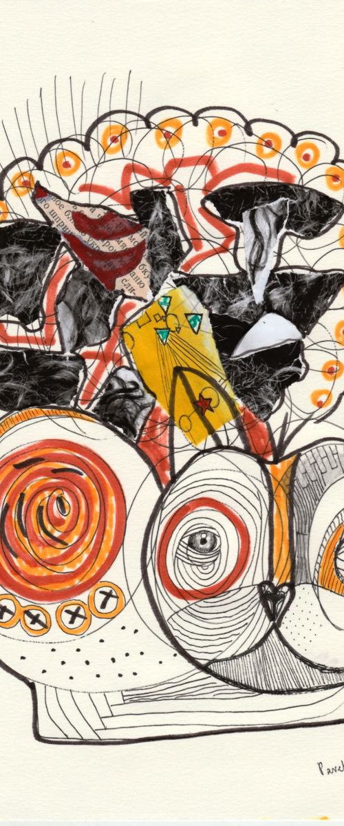 Abstract cat by Pavel Kuragin