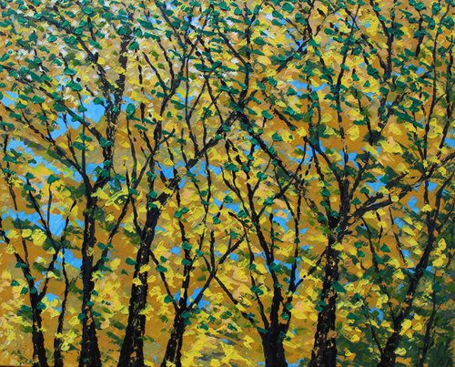 Breath of Autumn ( Large 101 cm x81cm ) by Paul J Best