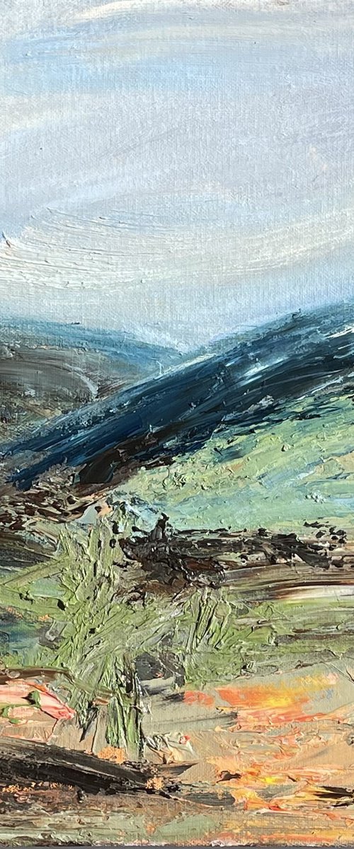 Blue Remembered Hills by Sherry Edmondson