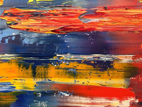 "Incomplete Me" - SPECIAL PRICE -  Original PMS Oil Painting On Reclaimed Wood - 35 x 24 inches