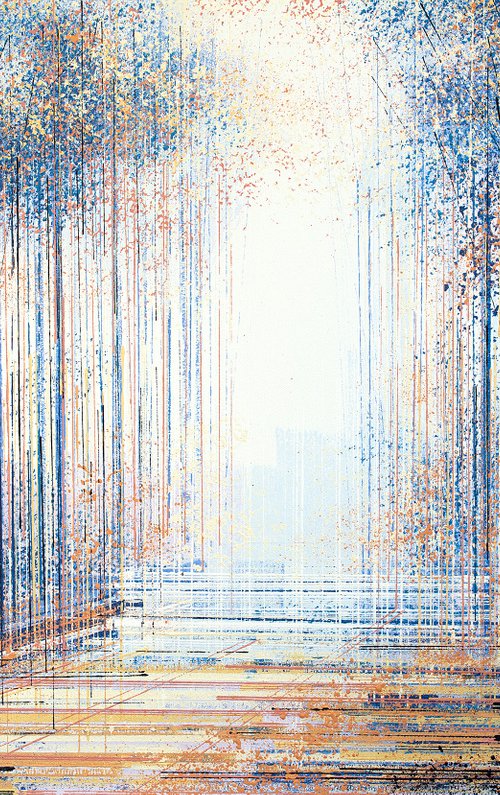 Trees At Twilight by Marc Todd