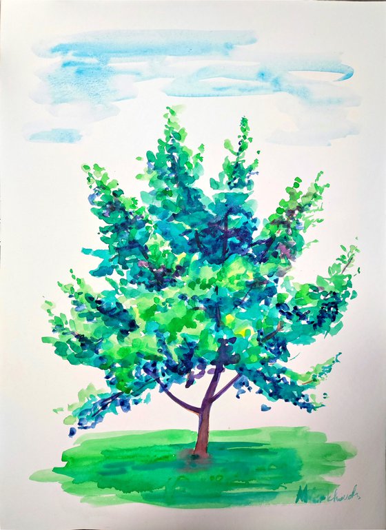 Summer tree.
