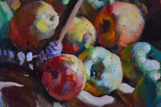 "Still Life with Apples"