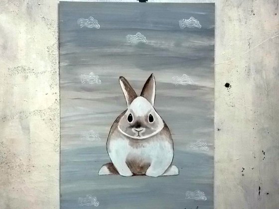 The fat rabbit