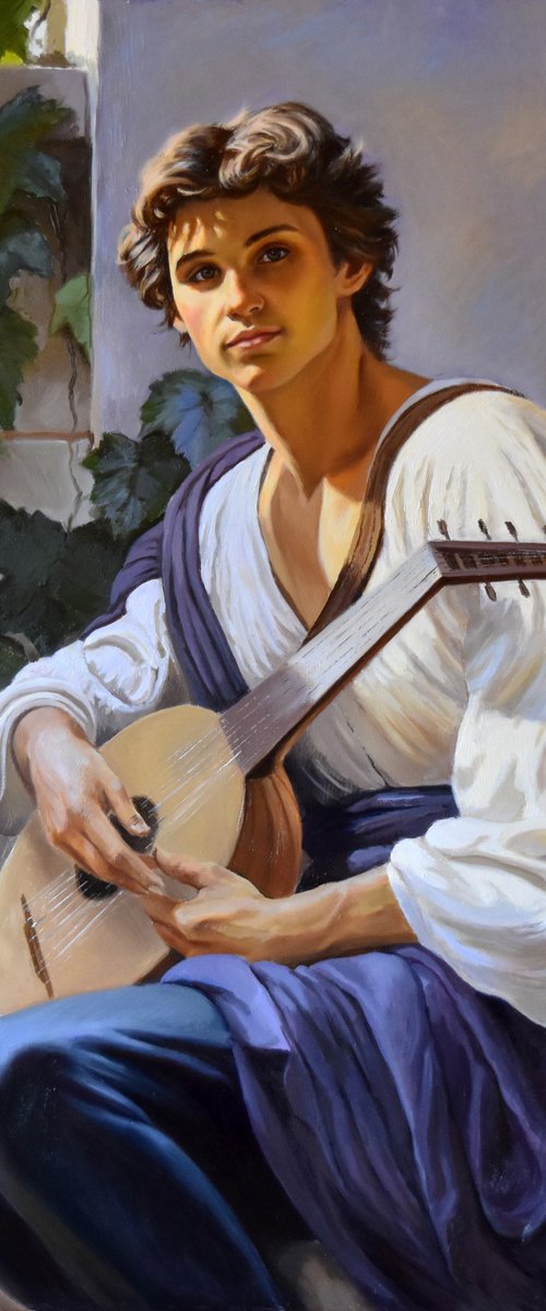 The Italian minstrel by Serghei Ghetiu