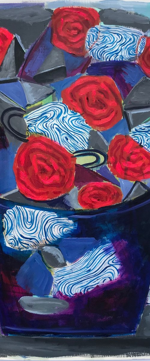 Red Roses in my mind by Roberto Munguia Garcia