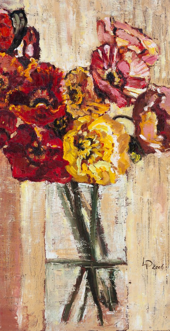 Poppies in a Vase