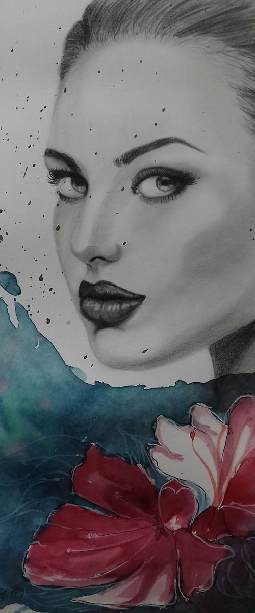 Red & Greens by Silvia Frei