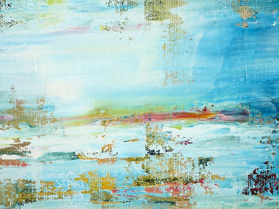 60x50 cm | 23,5x19,5″ Abstract landscape painting Original oil painting Canvas art