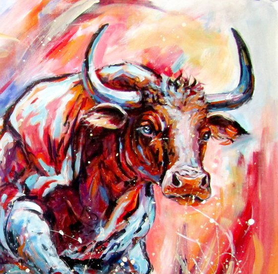 Running bull III
