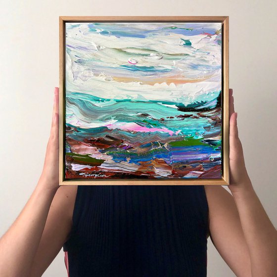 ‘Coastal study no.67' FRAMED