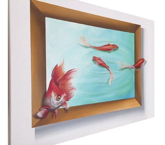 3D goldfish