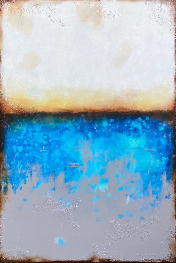 conceptual blues (120 x 80 cm) Dee Brown Artworks