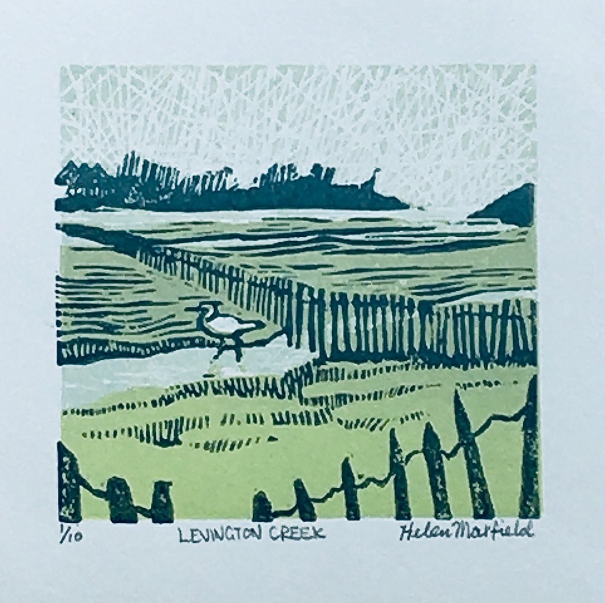 Levington Creek by Helen Maxfield